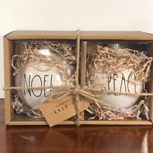 Rae Dunn Christmas ornaments
